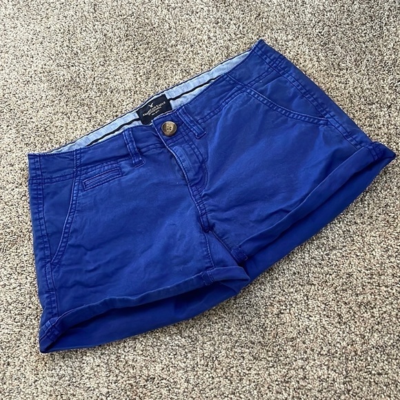 ⭐️ 4 for 20! American eagle blue shorts 0 - Picture 1 of 2